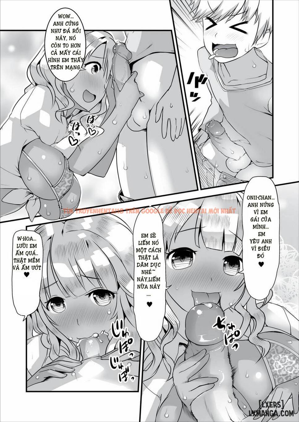 Xem ảnh 6 trong truyện hentai My Tan-Lined Little Sister Is A Kogal - One Shot - hentaitvn.net