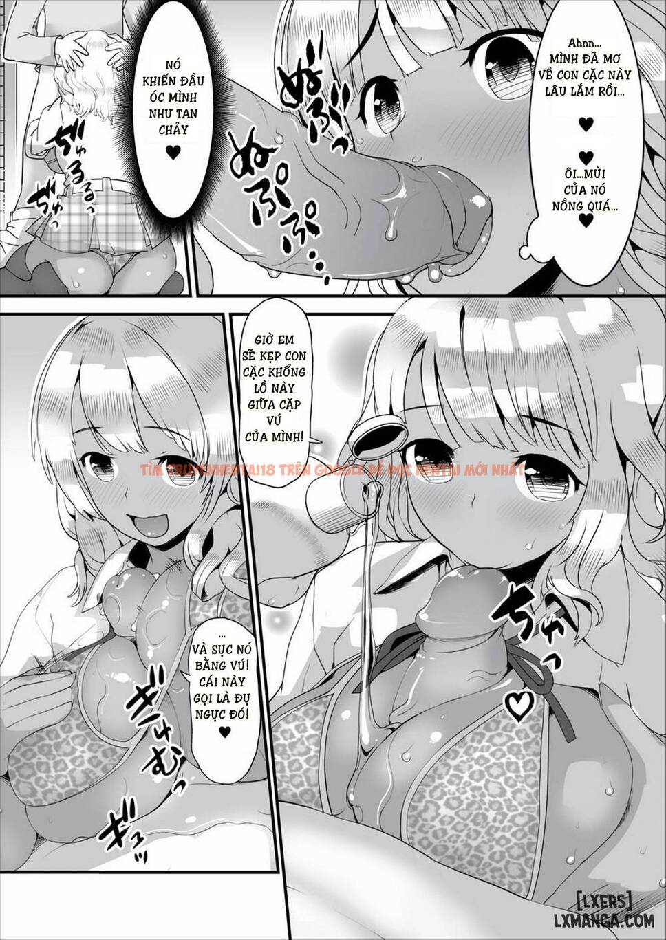 Xem ảnh 7 trong truyện hentai My Tan-Lined Little Sister Is A Kogal - One Shot - hentaitvn.net