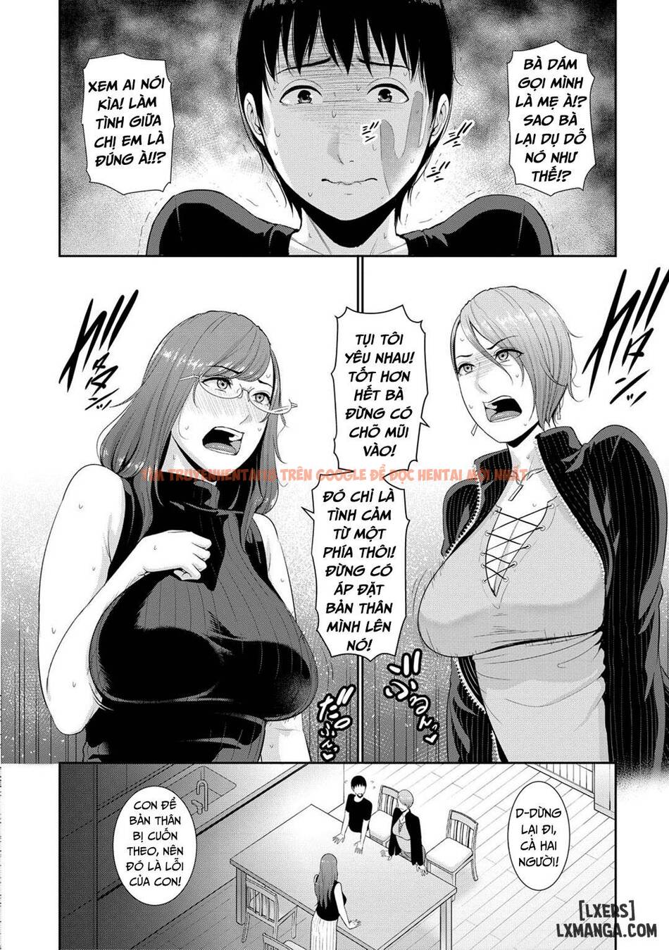 Trang truyện 1 trong truyện tranh My Three Horny Moms - Chap 4 - lxmanga.org