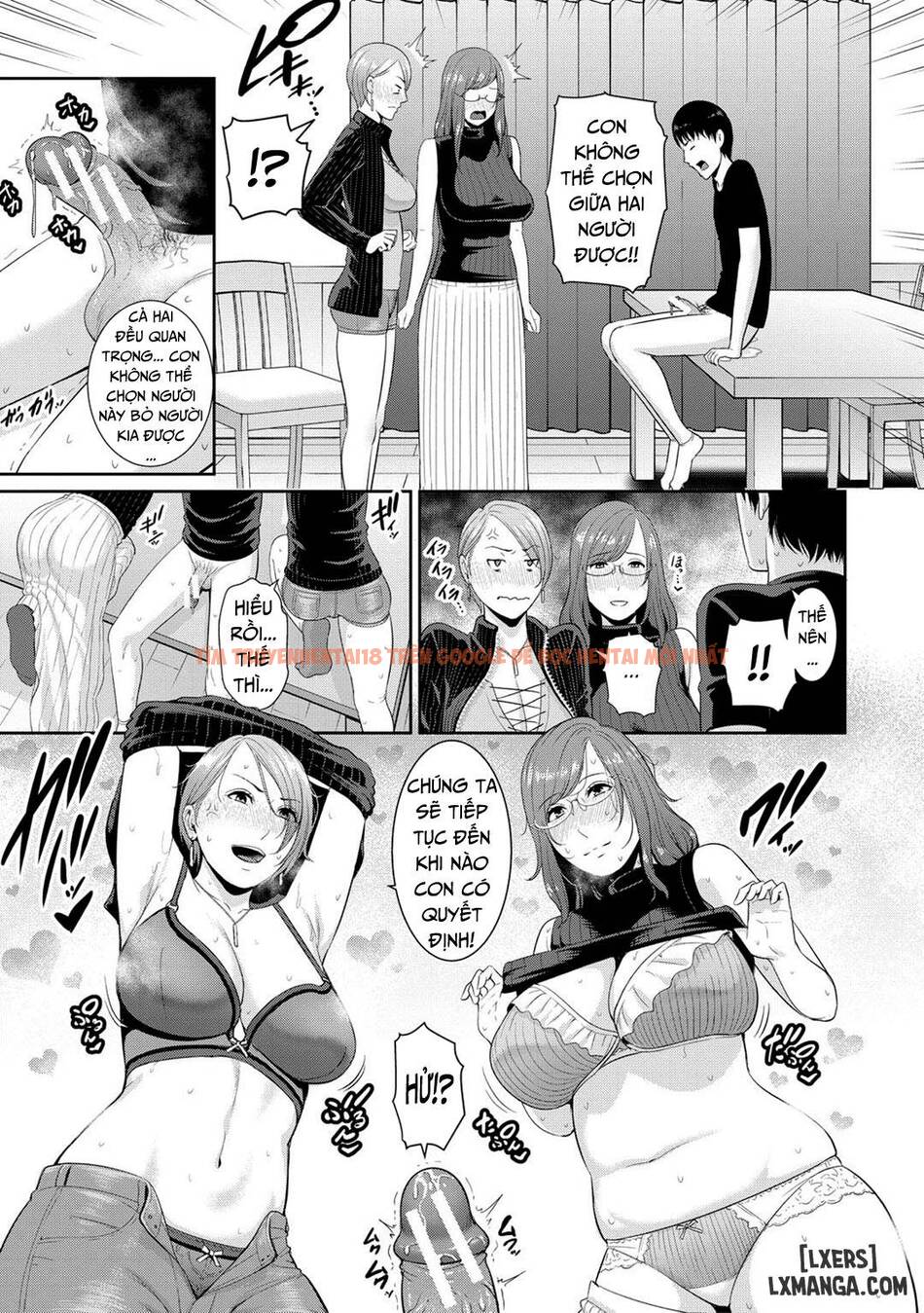 Trang truyện 6 trong truyện tranh My Three Horny Moms - Chap 4 - lxmanga.org