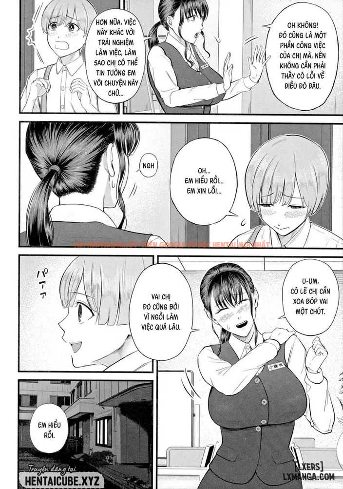 Xem ảnh 13 trong truyện hentai Naisho No Shokuba Taiken1 - Chapter 1 - www.hentaitvn.net