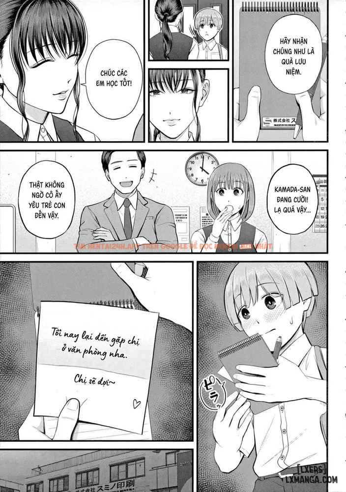 Xem ảnh 32 trong truyện hentai Naisho No Shokuba Taiken1 - Chapter 1 - www.hentaitvn.net