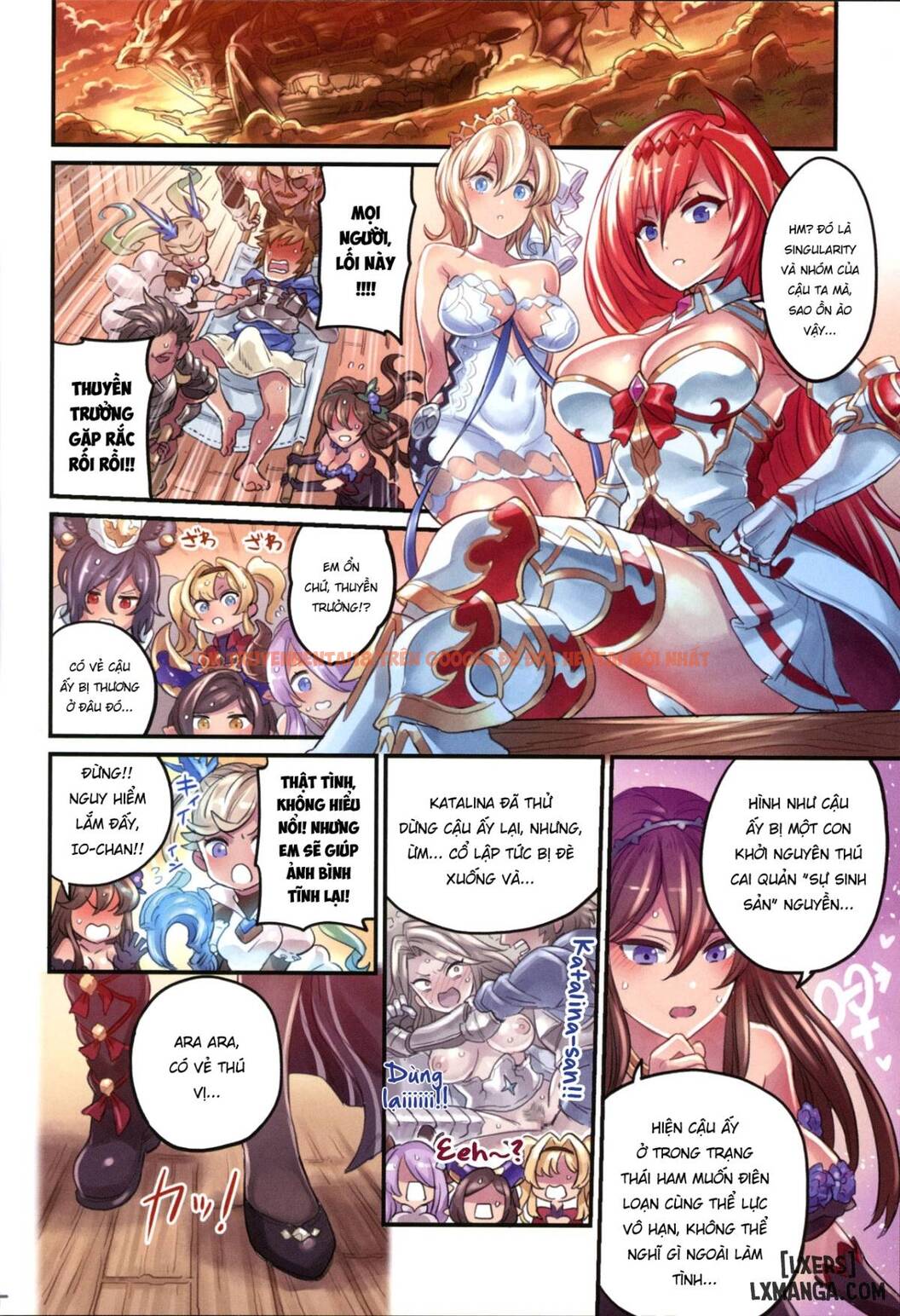 Xem ảnh 5 trong truyện hentai Nakama To Issen Koechau Hon ~Grablu Hen 3 - One Shot - hentaitvn.net