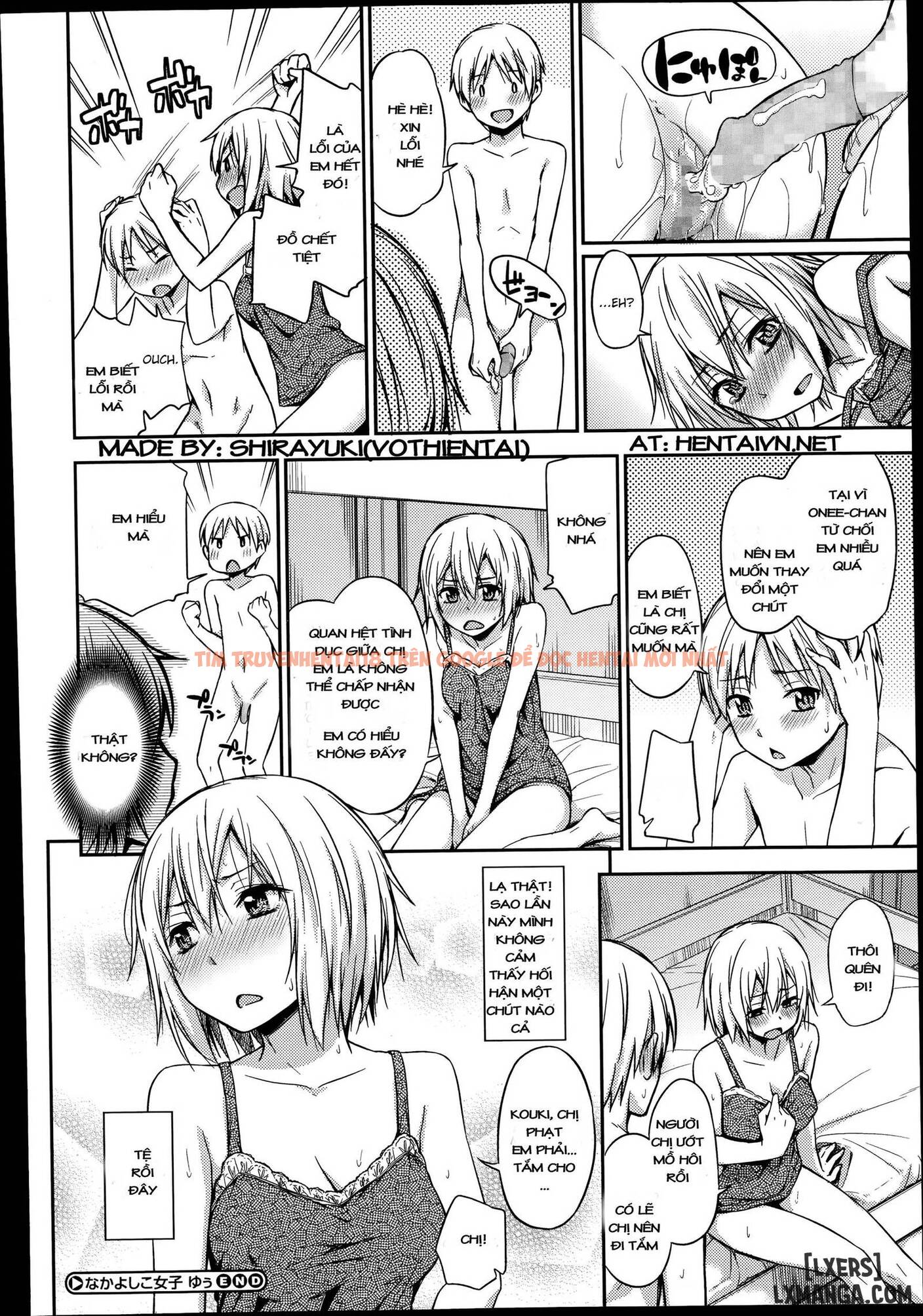 Xem ảnh 19 trong truyện hentai Nakayoshikojyoshi Yuu - One Shot - hentaitvn.net