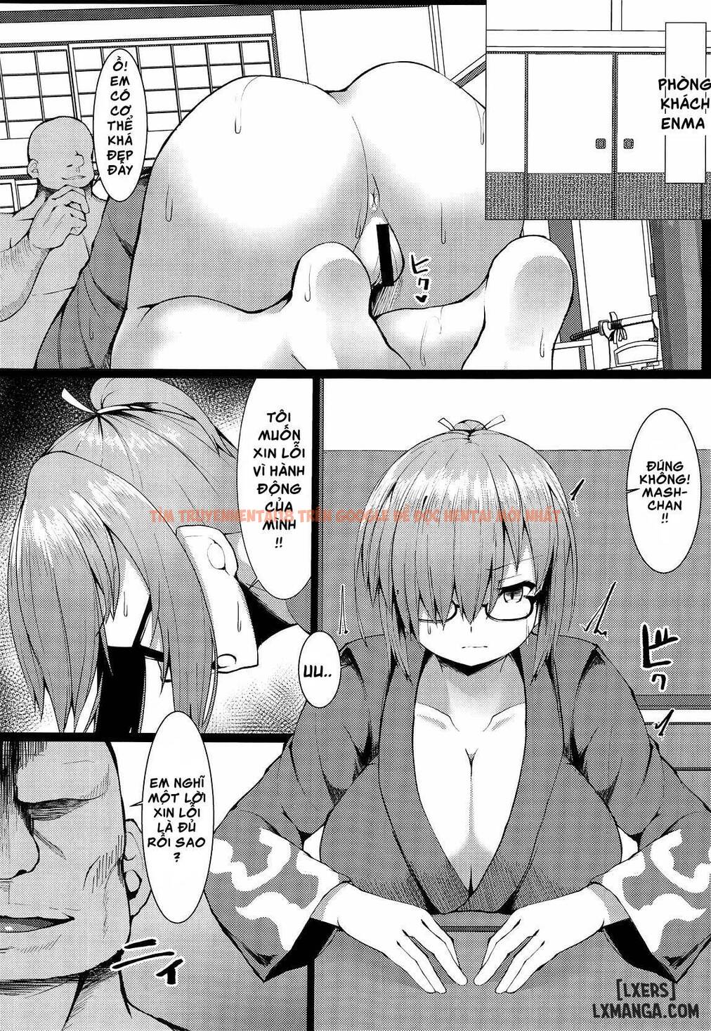 Trang truyện 2 trong truyện tranh Xin Lỗi Senpai Yêu Dấu Của Em - One Shot - lxmanga.org