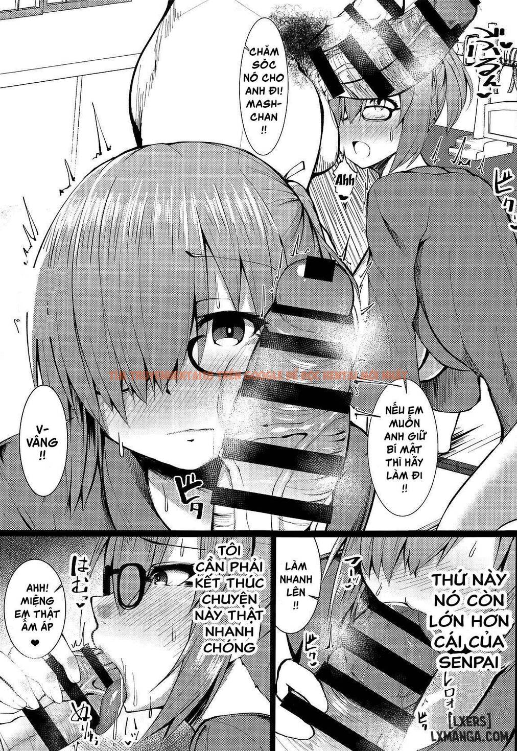 Trang truyện 4 trong truyện tranh Xin Lỗi Senpai Yêu Dấu Của Em - One Shot - lxmanga.org