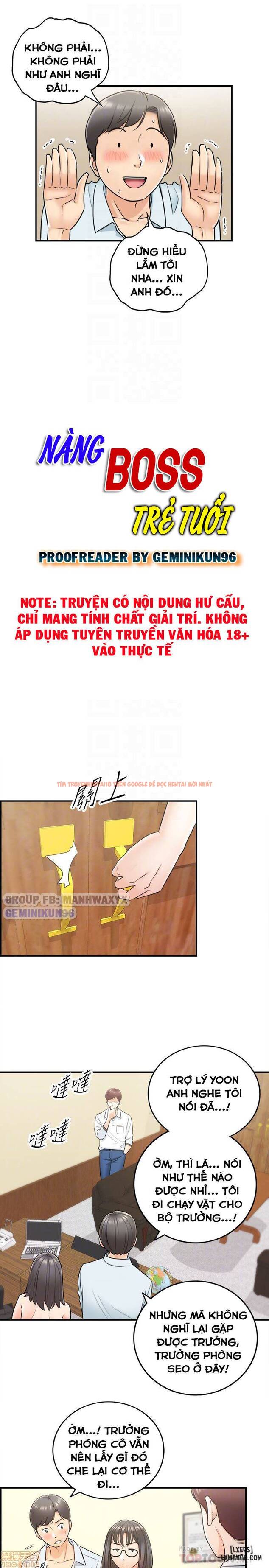 Xem ảnh 10 trong truyện hentai Nàng Boss Trẻ Tuổi - Chapter 17 - hentaitvn.net
