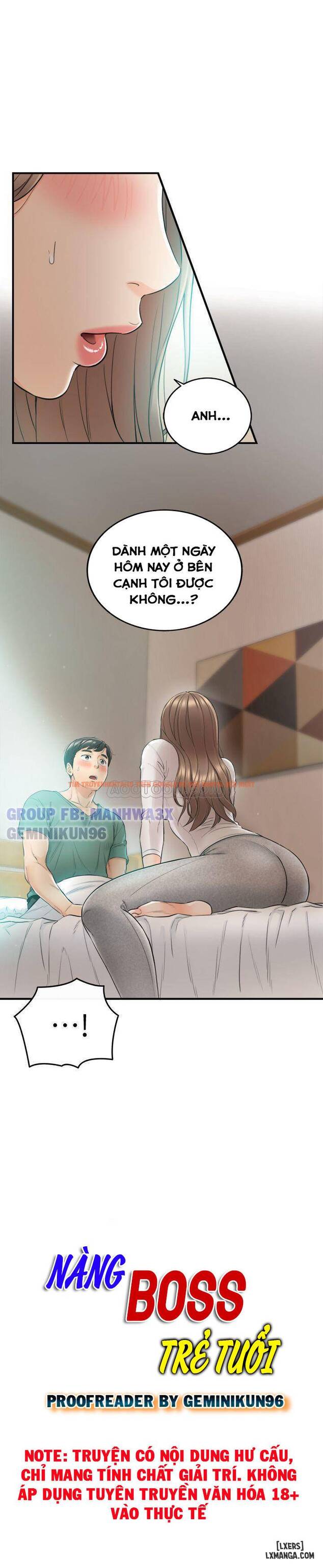 Xem ảnh 1 trong truyện hentai Nàng Boss Trẻ Tuổi - Chapter 31 - hentaitvn.net