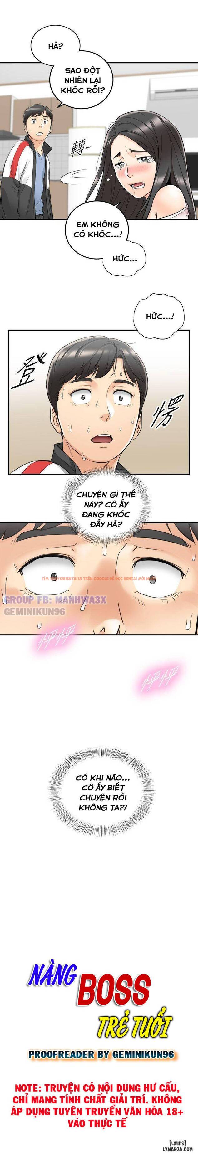 Xem ảnh 1 trong truyện hentai Nàng Boss Trẻ Tuổi - Chapter 35 - hentaitvn.net