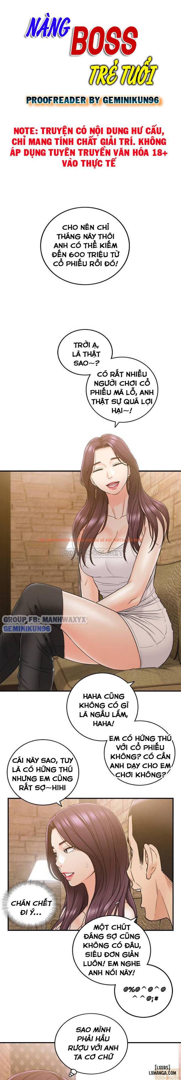 Xem ảnh 2 trong truyện hentai Nàng Boss Trẻ Tuổi - Chapter 47 - hentaitvn.net