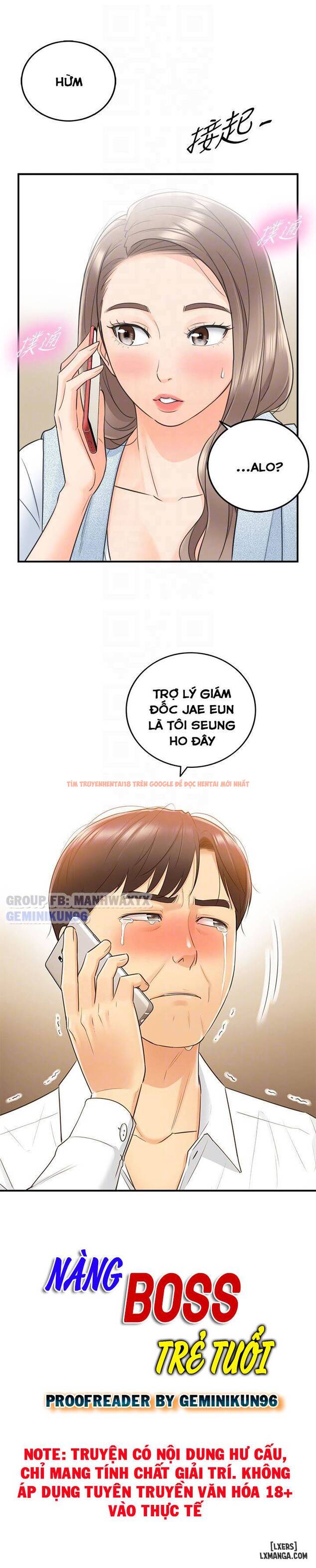 Xem ảnh 10 trong truyện hentai Nàng Boss Trẻ Tuổi - Chapter 9 - hentaitvn.net