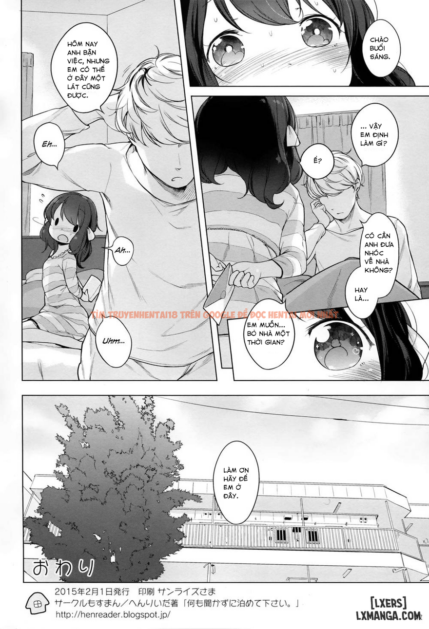 Trang truyện 20 trong truyện tranh Nanimo Kikazu Ni Tometekudasai - One Shot - www.truyentvn.net