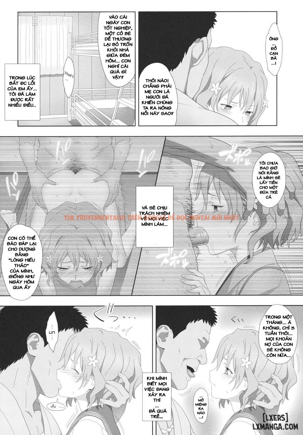Xem ảnh 5 trong truyện hentai Natsu, Ryokan, Shakkintori - One Shot - hentaitvn.net