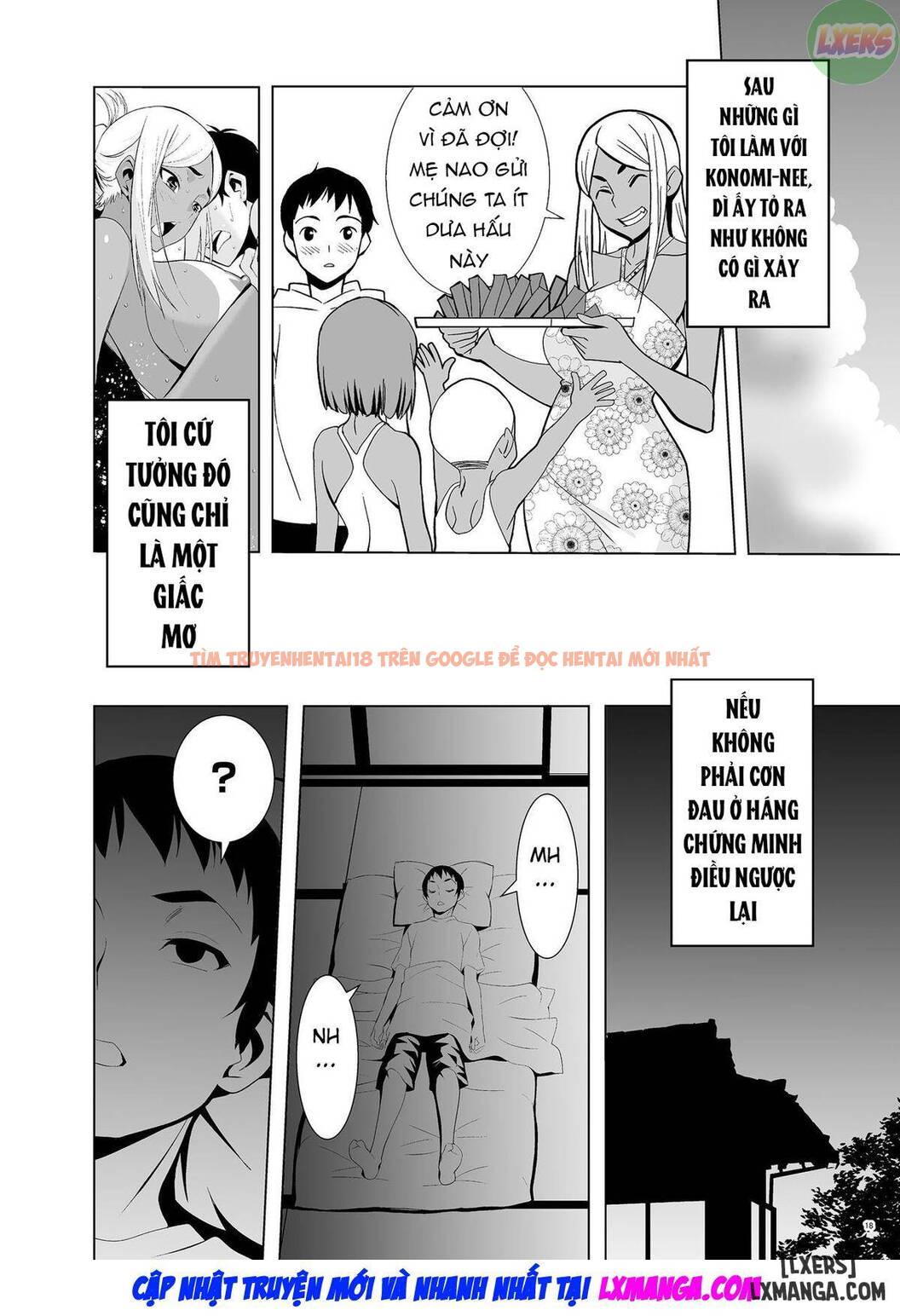 Trang truyện 19 trong truyện tranh Kỳ Nghỉ Hè Cùng Bà Nội Thân Yêu - One Shot - lxmanga.org
