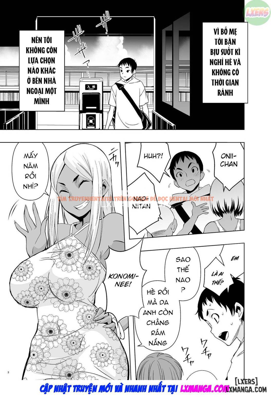 Trang truyện 4 trong truyện tranh Kỳ Nghỉ Hè Cùng Bà Nội Thân Yêu - One Shot - lxmanga.org
