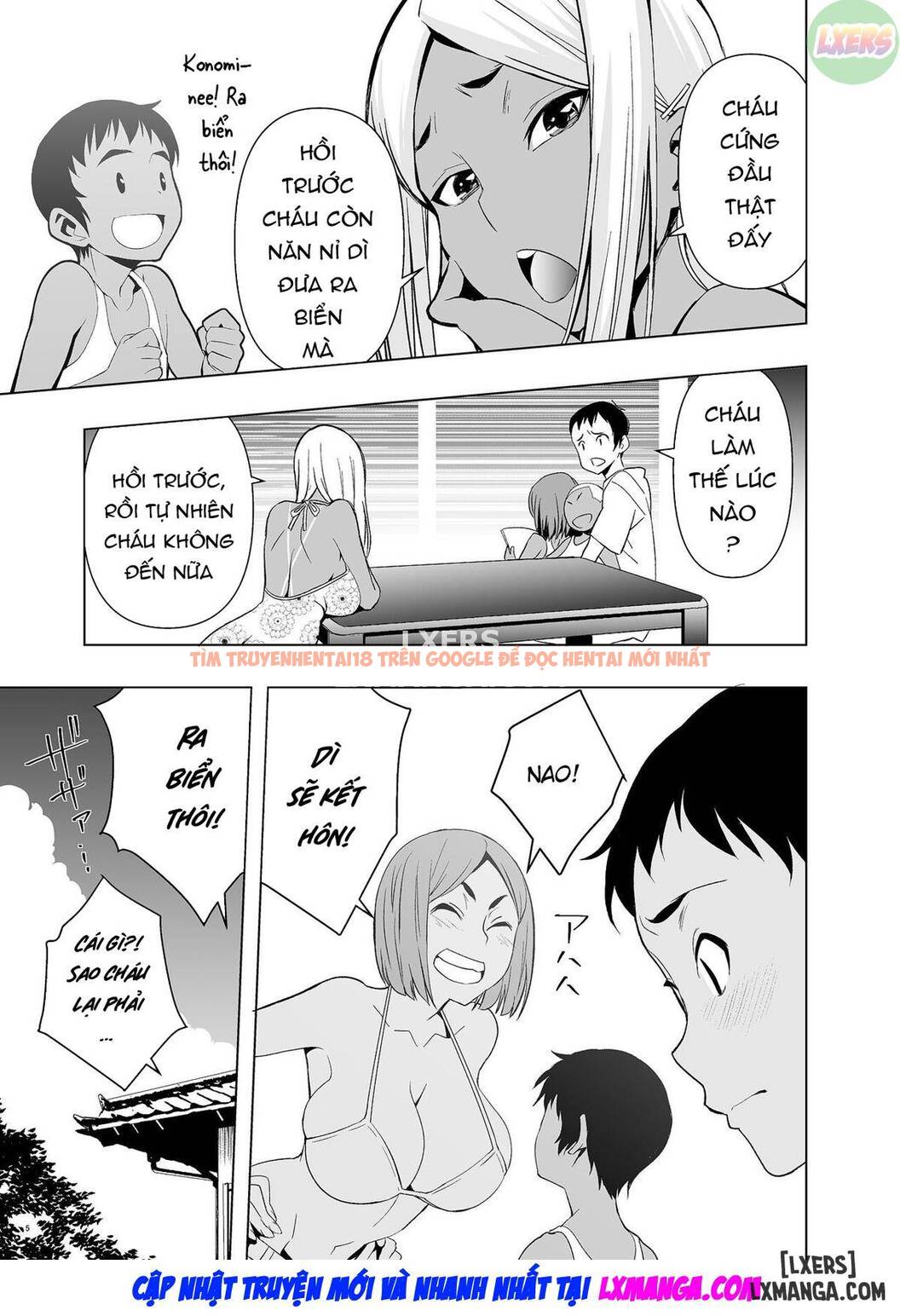 Trang truyện 6 trong truyện tranh Kỳ Nghỉ Hè Cùng Bà Nội Thân Yêu - One Shot - lxmanga.org