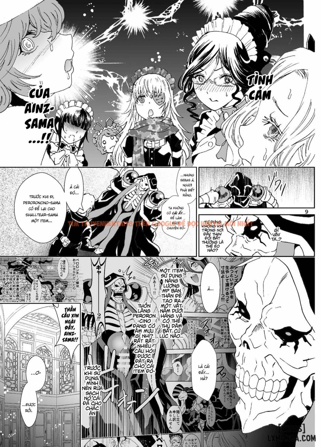 Xem ảnh 8 trong truyện hentai Nazarick Biyori 4 - One Shot - hentaitvn.net