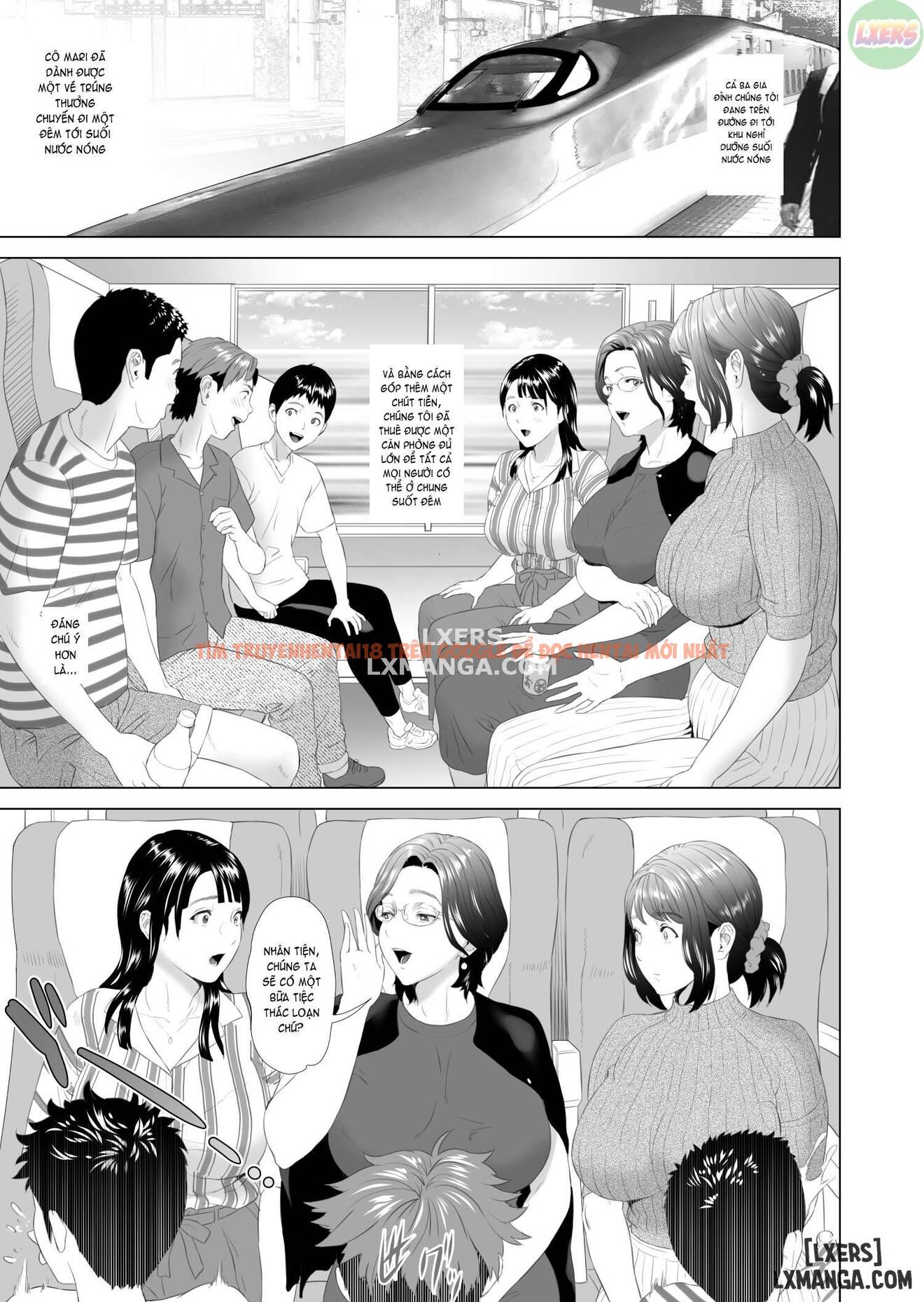 Xem ảnh 2 trong truyện hentai Neighborhood Seduction Joint Hot Spring Trip - One Shot - hentaitvn.net