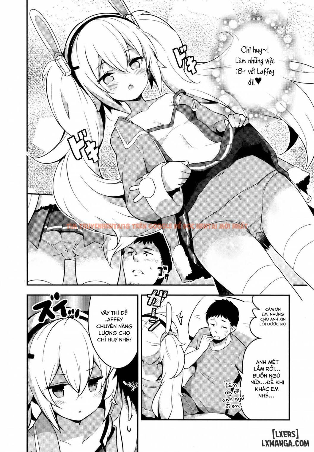 Xem ảnh 6 trong truyện hentai Nemurenu Laffey No Shitsukekata Insomniac - One Shot - hentaitvn.net