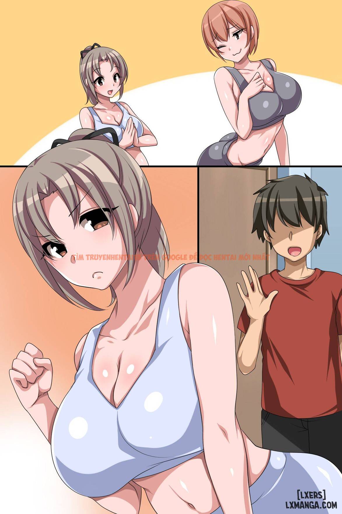 Trang truyện 4 trong truyện tranh Netorare Inko Training ~ Mucchiri Kyonyu Bijo No Wear O Muite Eroero Training! - One Shot - hentai24h.pro