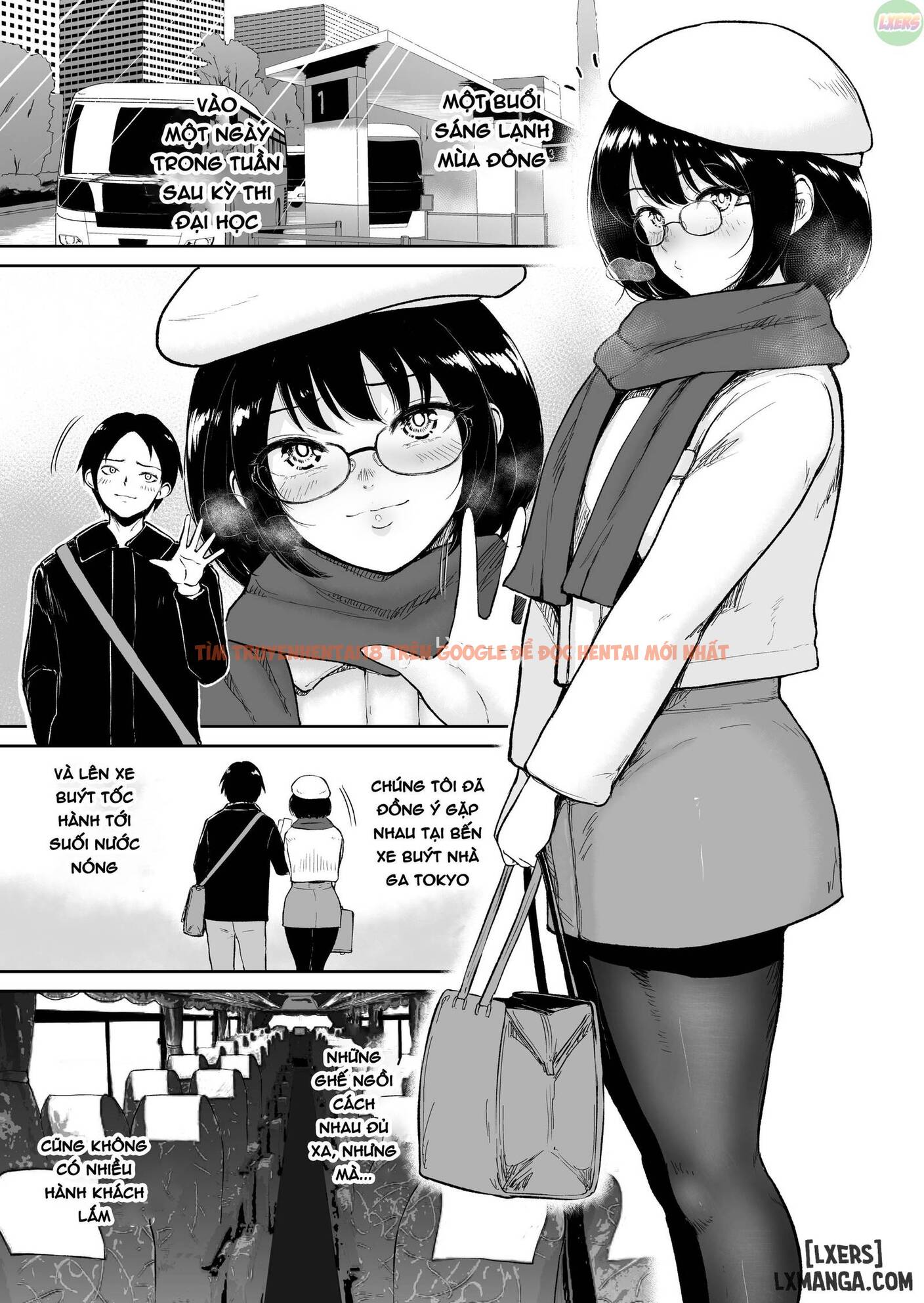 Xem ảnh 1 trong truyện hentai Newly Addicted - My Plain Jane Girlfriend And I Spent Our Entire Hot Springs Trip Fucking - One Shot - hentaitvn.net