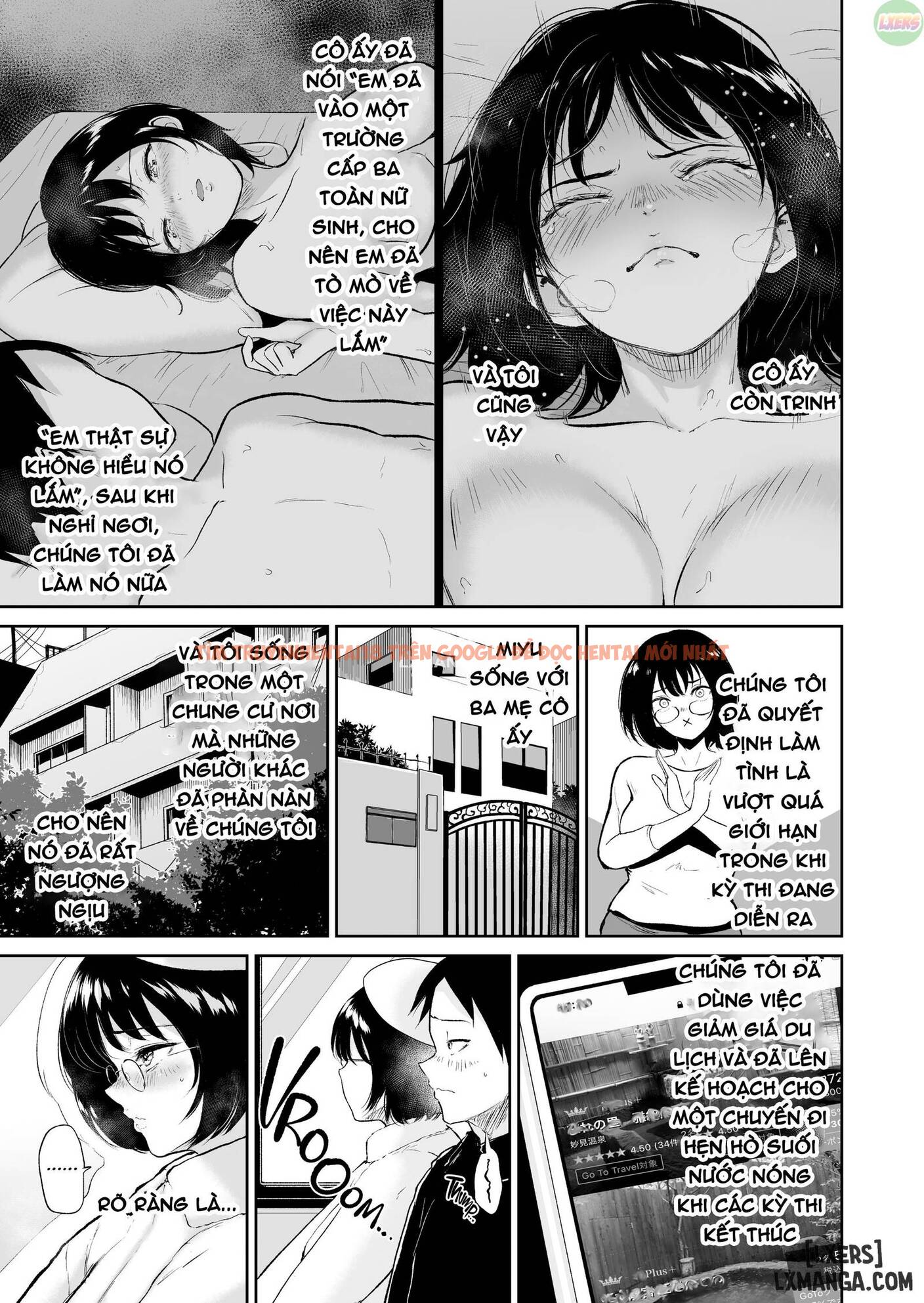 Xem ảnh 3 trong truyện hentai Newly Addicted - My Plain Jane Girlfriend And I Spent Our Entire Hot Springs Trip Fucking - One Shot - hentaitvn.net