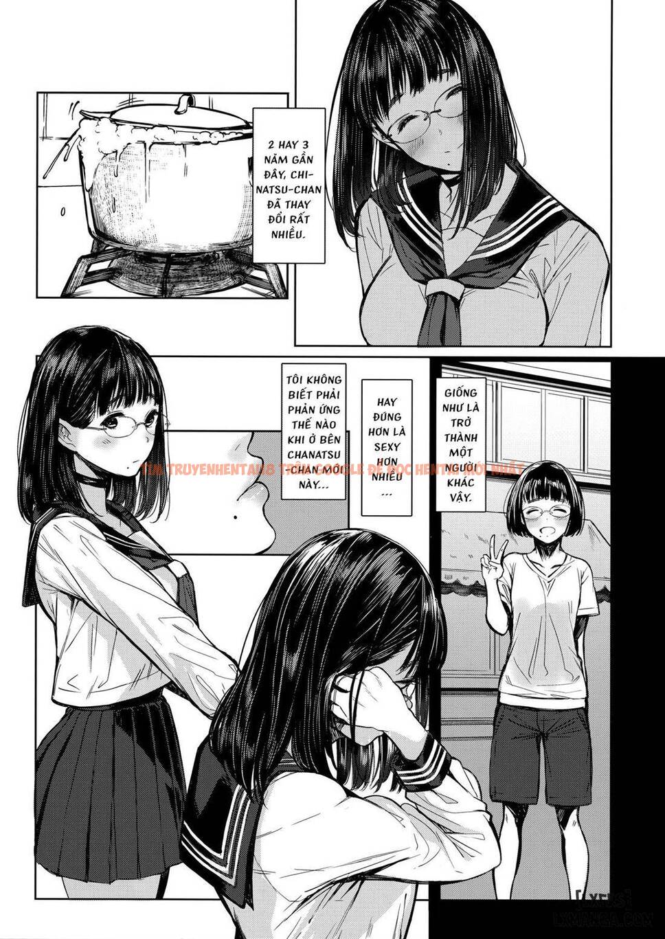 Trang truyện 8 trong truyện tranh Next Door’s Chinatsu-chan R - Chap 1 - lxmanga.org