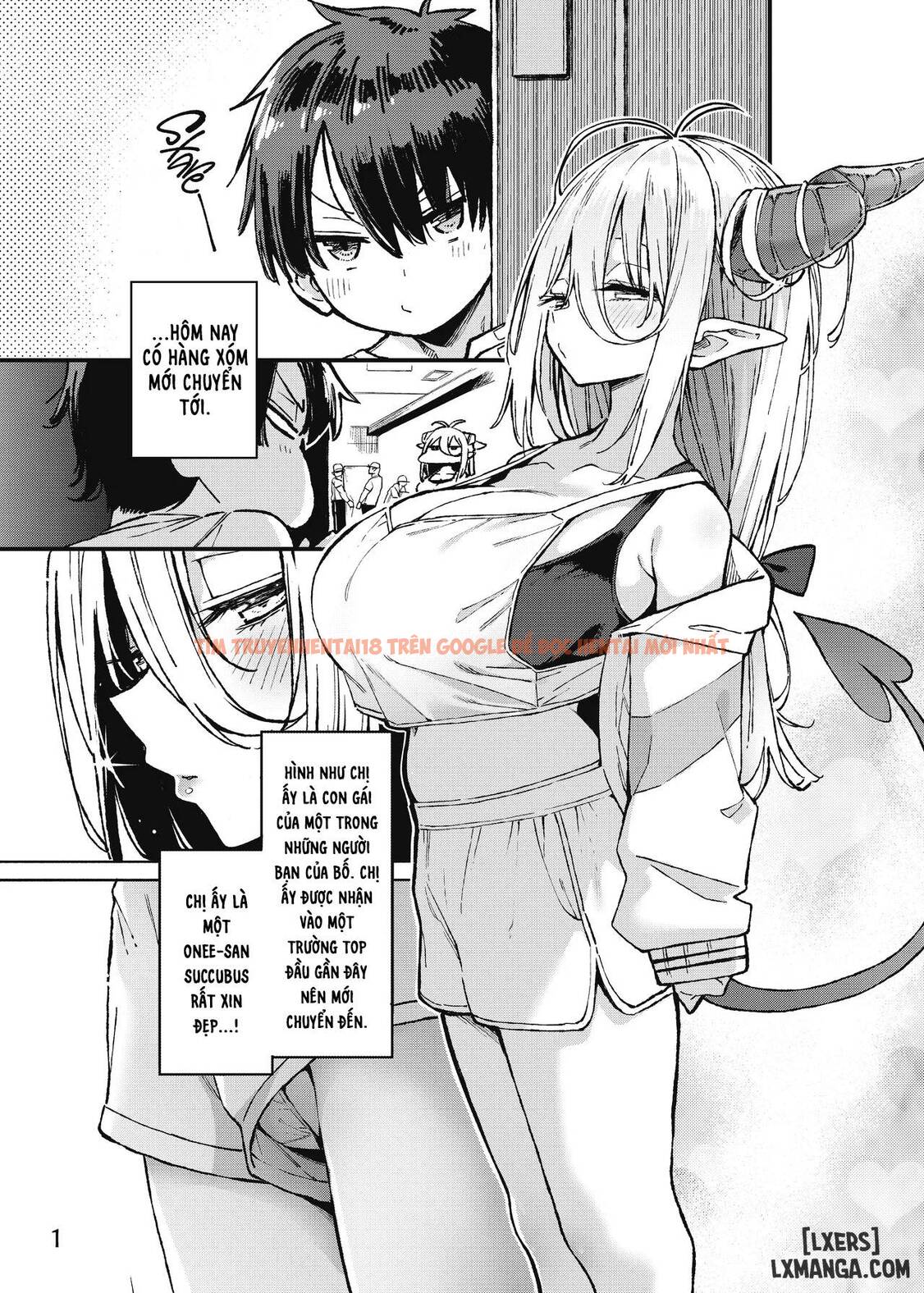 Xem ảnh page_003 trong truyện hentai Ngày Tháng Ngọt Ngào Bên Chị Gái Succubus Hàng Xóm Quyến Rũ - oneshot - hentaitvn.net