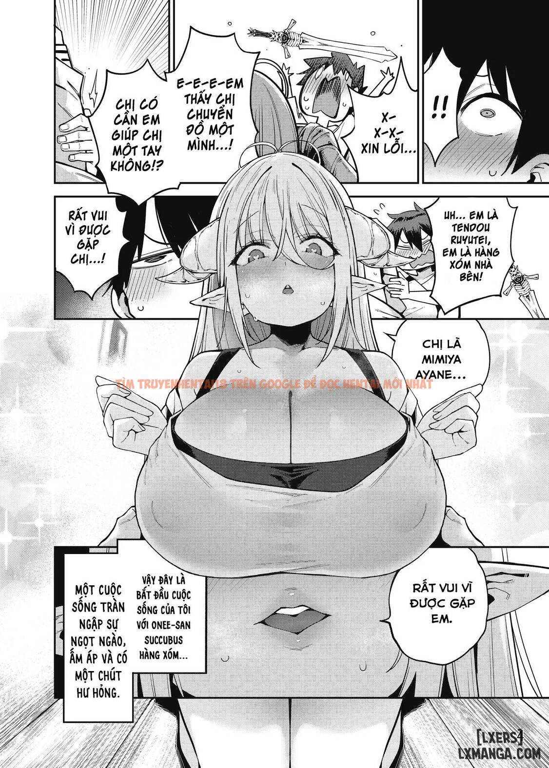Xem ảnh page_006 trong truyện hentai Ngày Tháng Ngọt Ngào Bên Chị Gái Succubus Hàng Xóm Quyến Rũ - oneshot - hentaitvn.net