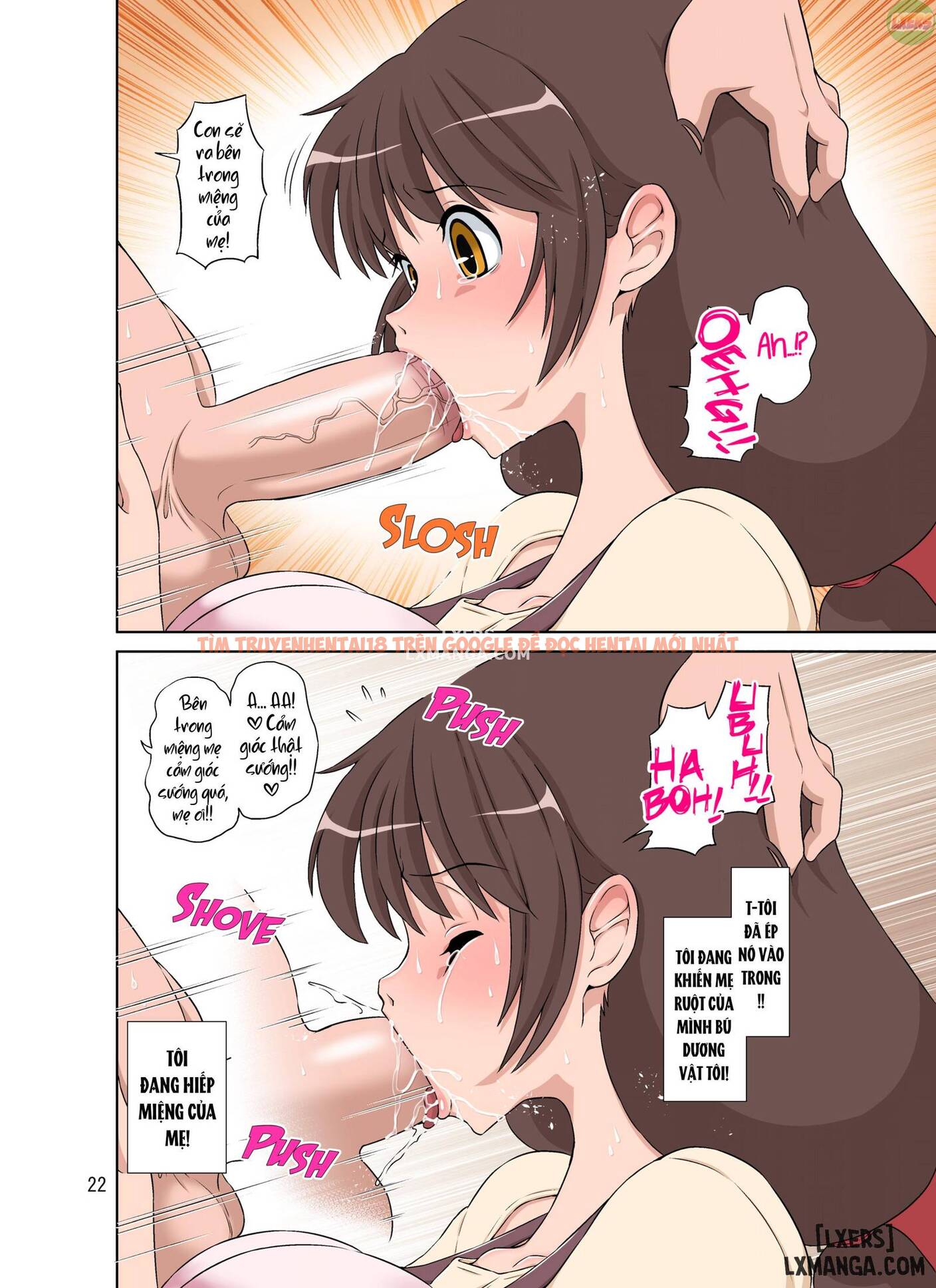 Trang truyện 24 trong truyện tranh Người Mẹ Bị Đụ Bởi Con Trai Tinh Nghịch - One Shot - hentai24h.pro