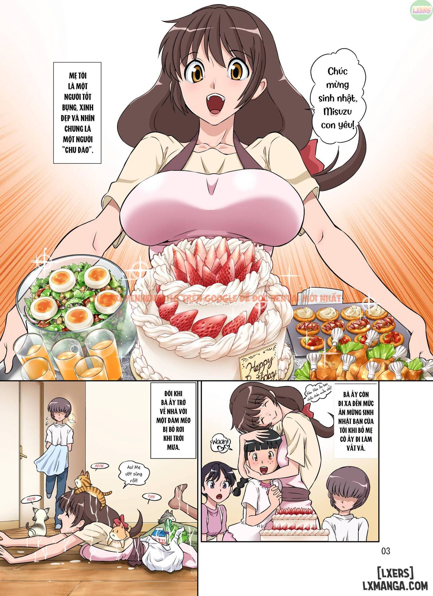 Trang truyện 5 trong truyện tranh Người Mẹ Bị Đụ Bởi Con Trai Tinh Nghịch - One Shot - hentai24h.pro