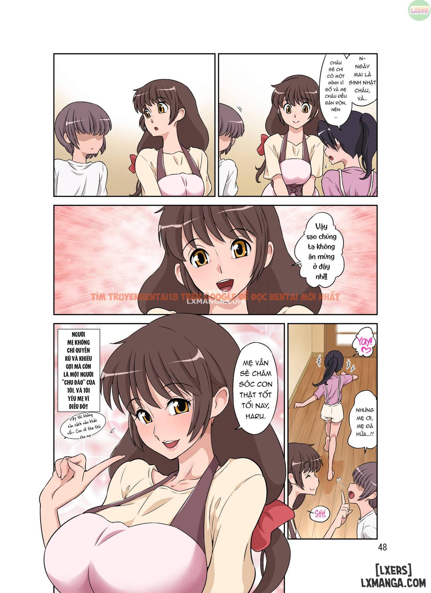 Trang truyện 50 trong truyện tranh Người Mẹ Bị Đụ Bởi Con Trai Tinh Nghịch - One Shot - hentai24h.pro