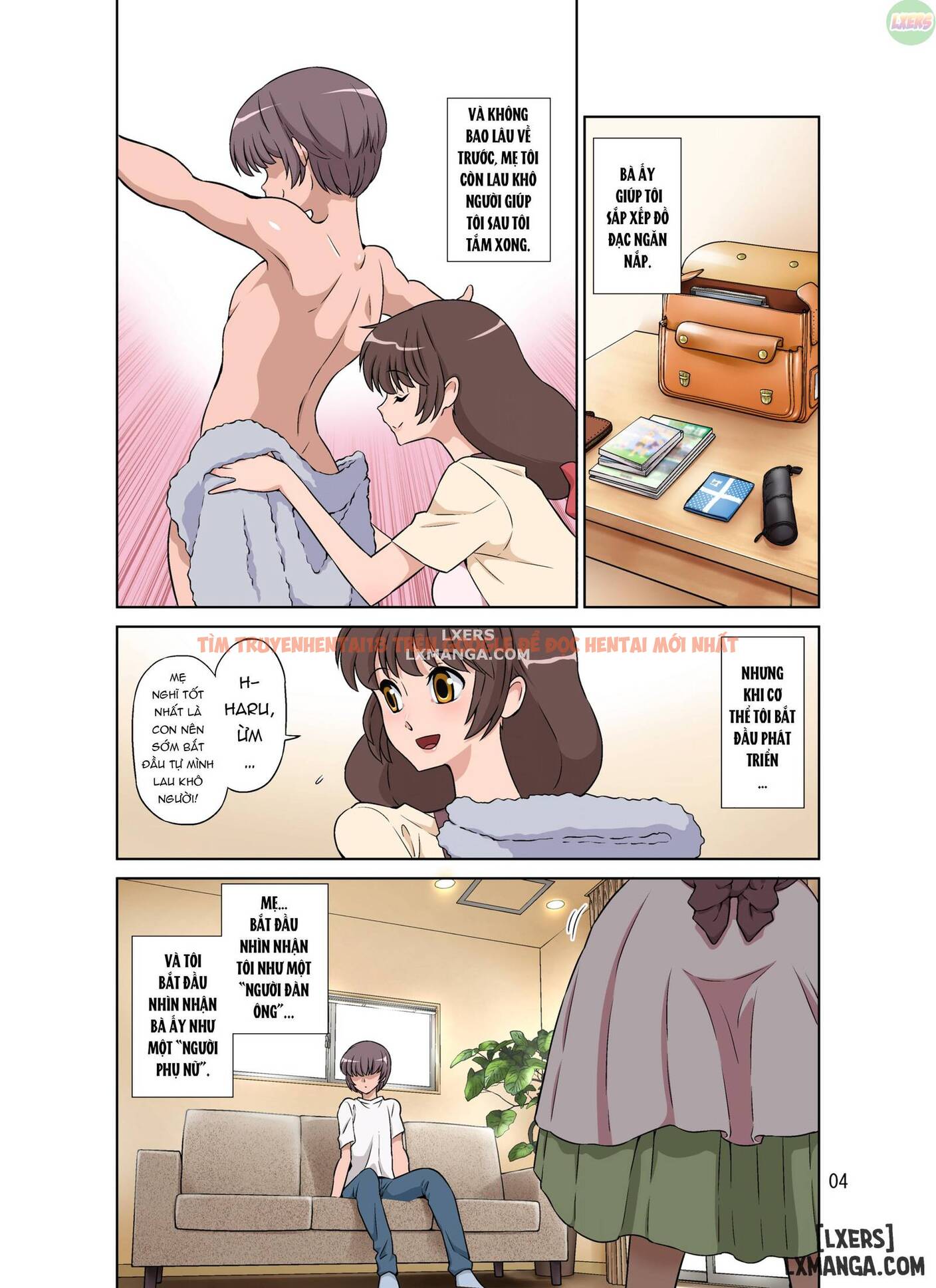 Trang truyện 6 trong truyện tranh Người Mẹ Bị Đụ Bởi Con Trai Tinh Nghịch - One Shot - hentai24h.pro