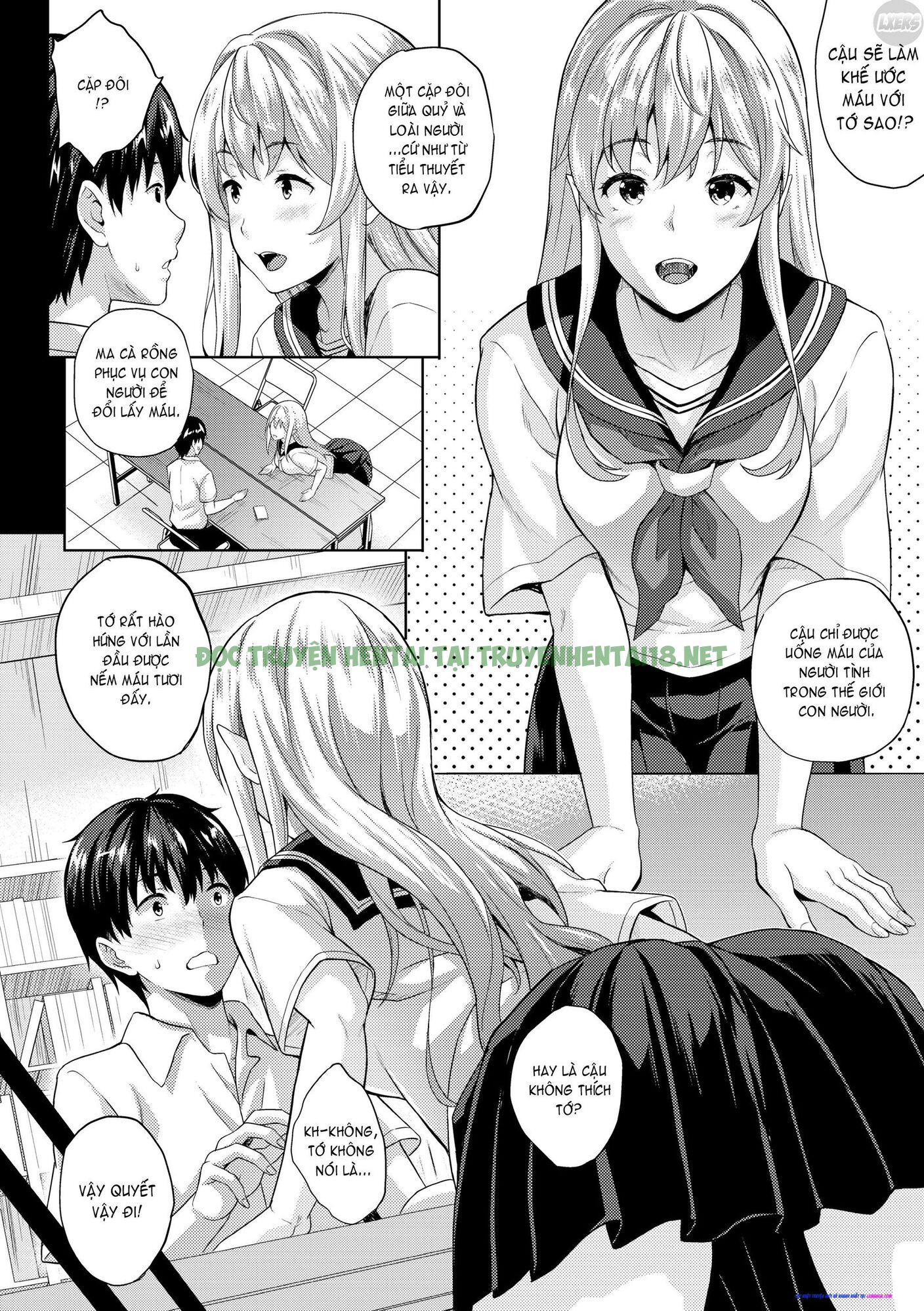 Xem ảnh 16 trong truyện hentai Người Yêu Của Tôi Là Vampire - Chapter 2 - truyenhentai18.pro