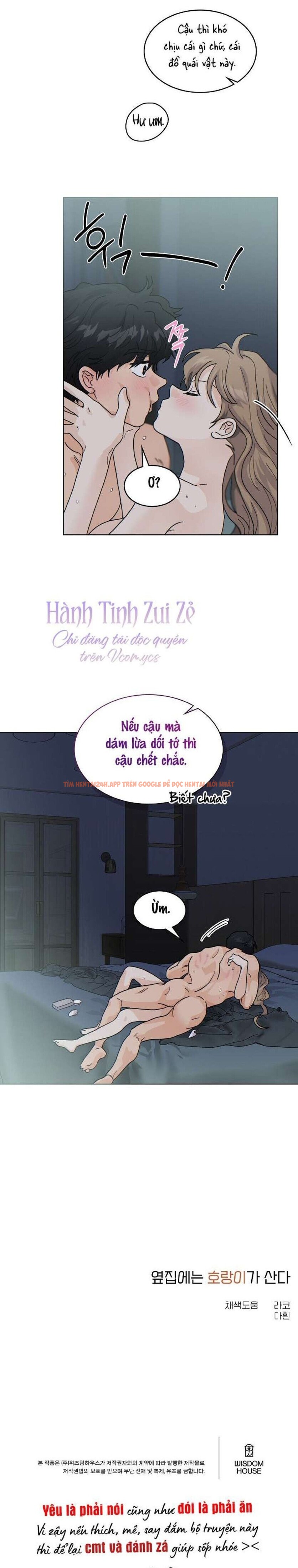 Xem ảnh 27 0 trong truyện hentai Nhà Bên Cạnh Có Hổ - Chapter 33 - hentaitvn.net