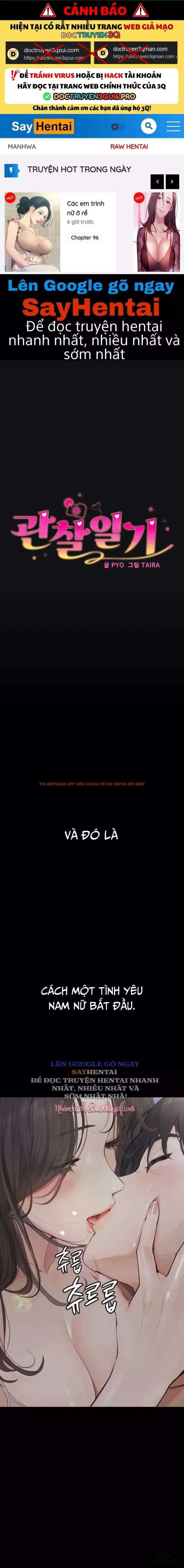 Xem ảnh 0 69063fa95be5b trong truyện hentai Nhật Ký Quan Sát - Chapter 17 - hentaitvn.net