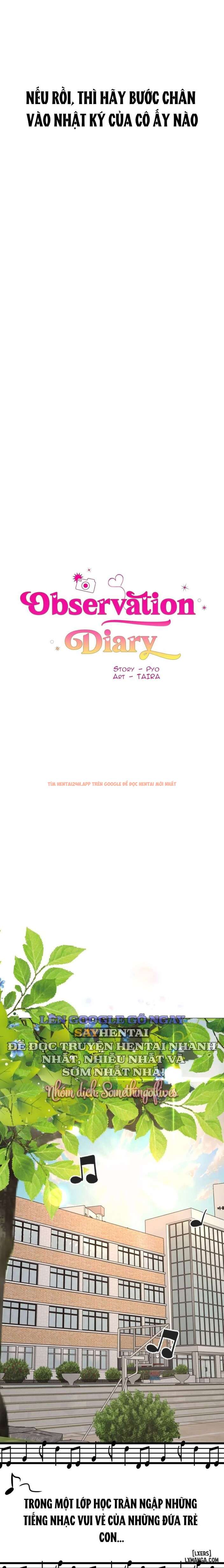 Xem ảnh 1 690642f19bbb0 trong truyện hentai Nhật Ký Quan Sát - Chapter 22 - www.hentaitvn.net
