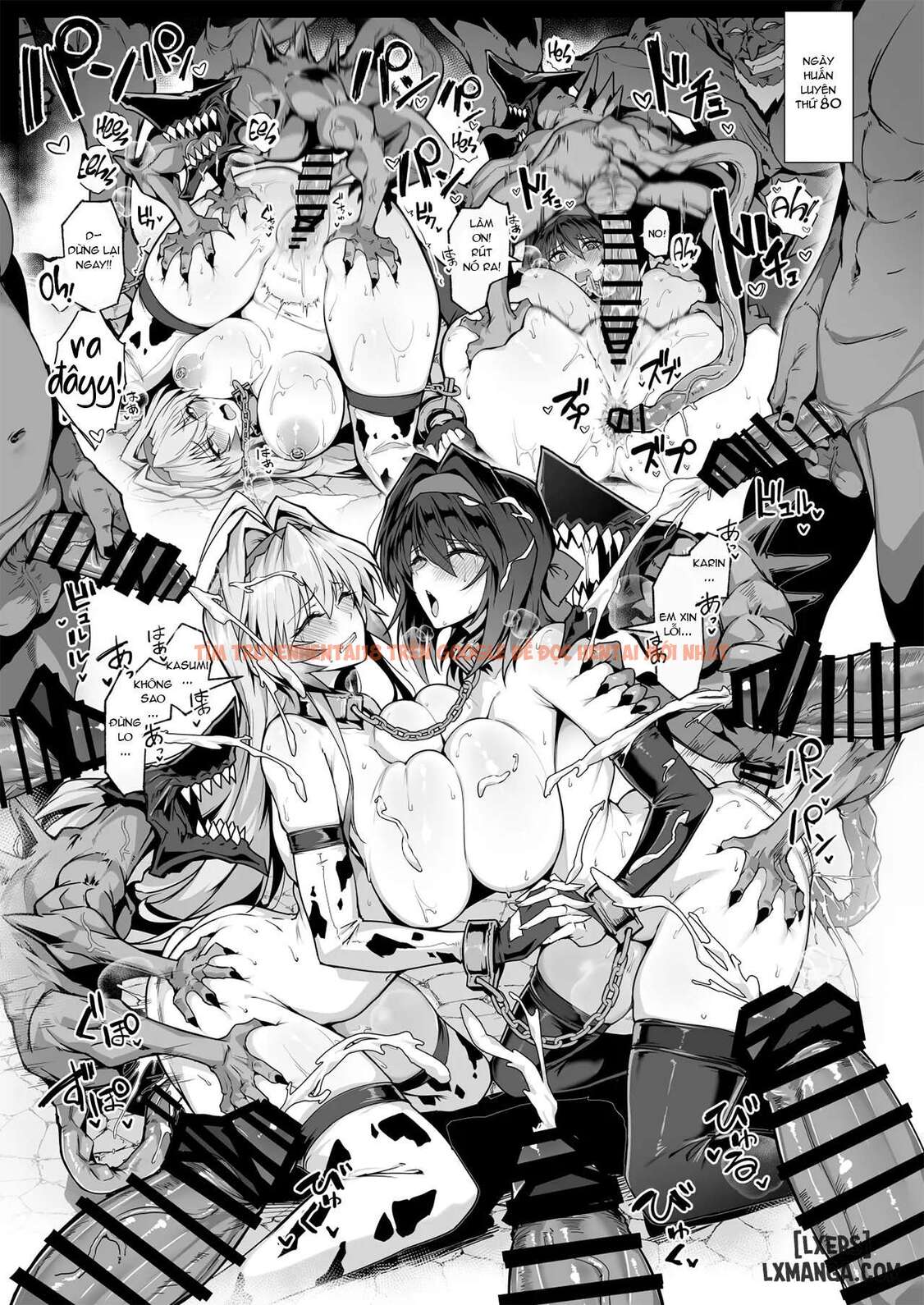 Trang truyện 22 697cb58d63911 trong truyện tranh Những Nữ Pháp Sư Trừ Tà: Sa Ngã Vào Địa Ngục Dục Vọng - One Shot - www.lxmanga.org