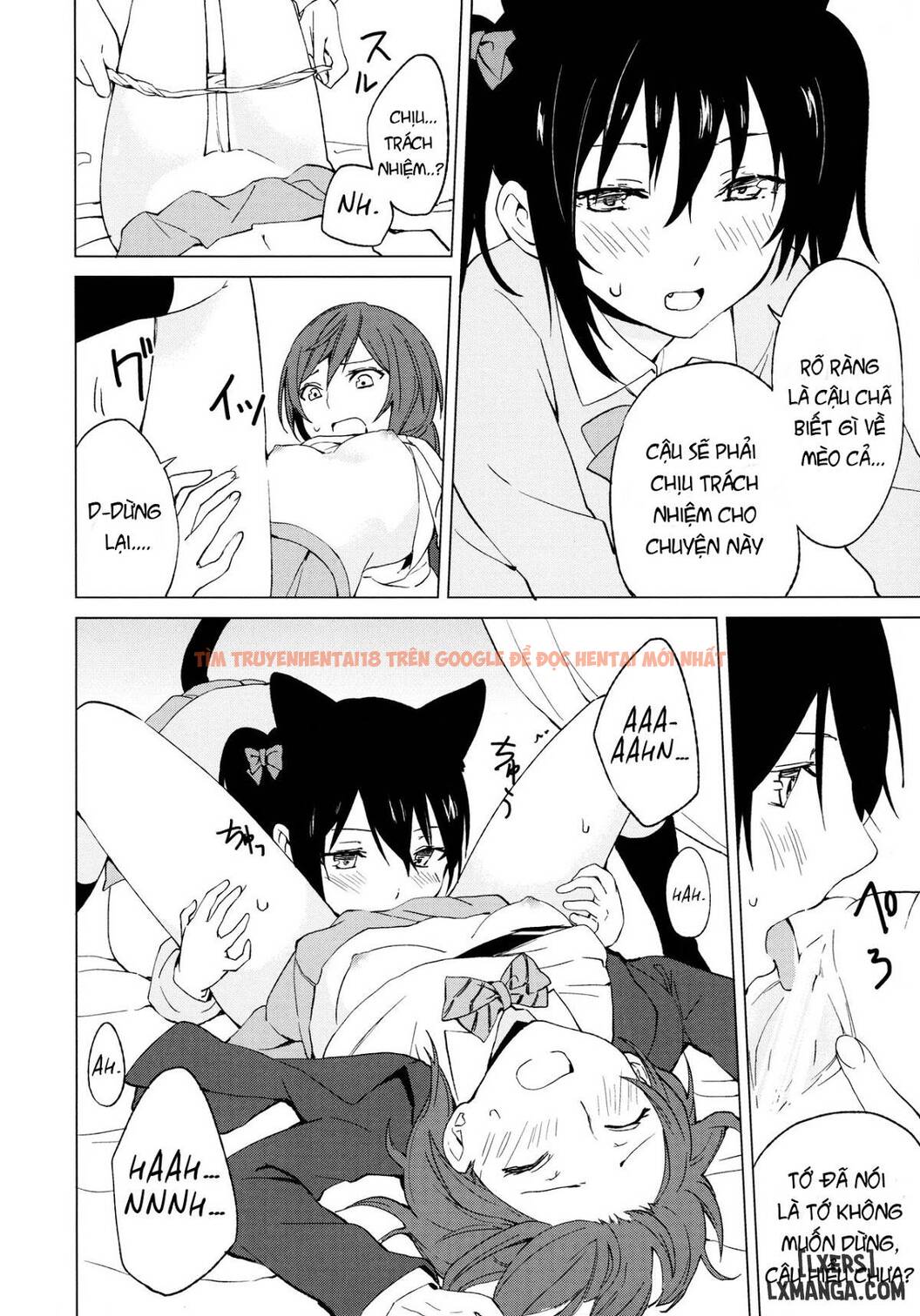 Xem ảnh 13 trong truyện hentai Nico Maki Nyan Nyan Hon - One Shot - hentaitvn.net