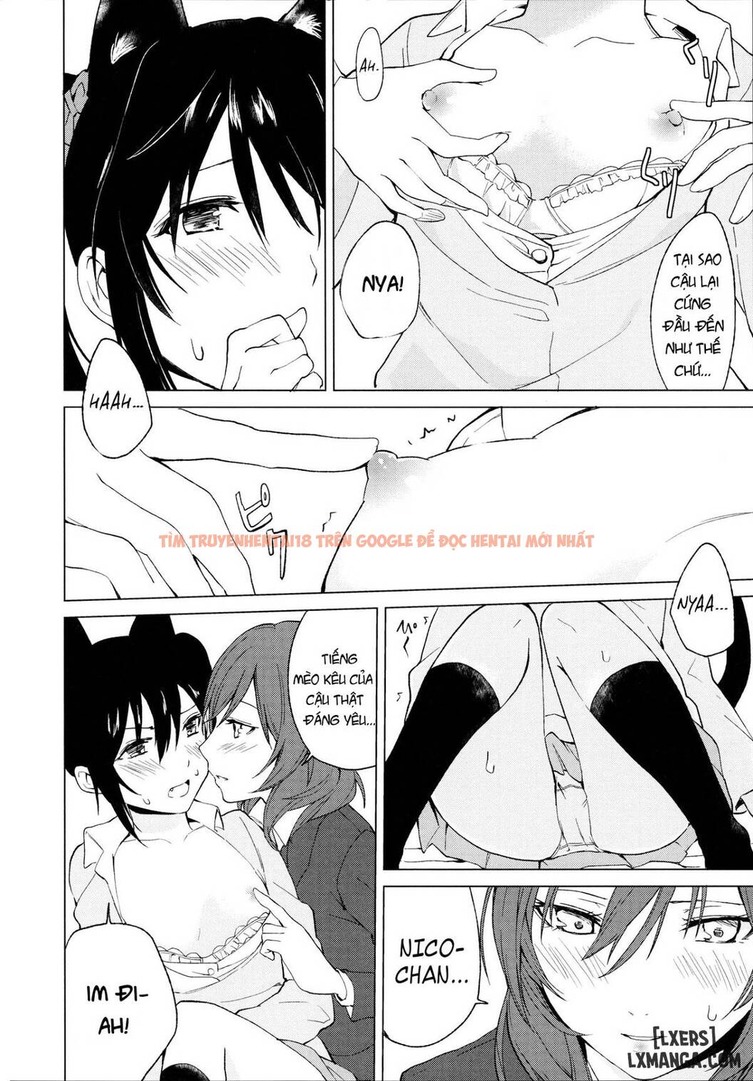 Xem ảnh 17 trong truyện hentai Nico Maki Nyan Nyan Hon - One Shot - hentaitvn.net