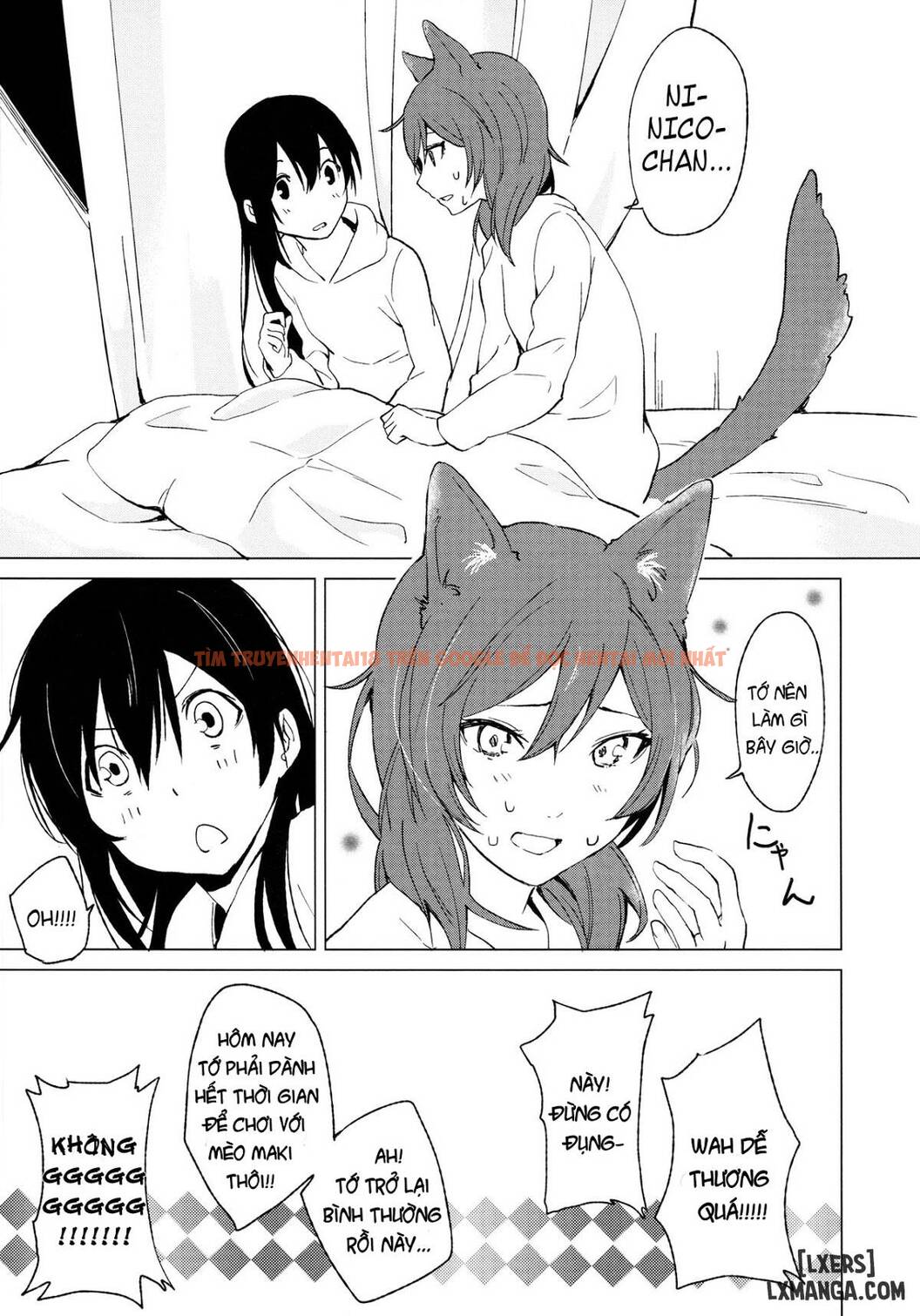 Xem ảnh 26 trong truyện hentai Nico Maki Nyan Nyan Hon - One Shot - hentaitvn.net