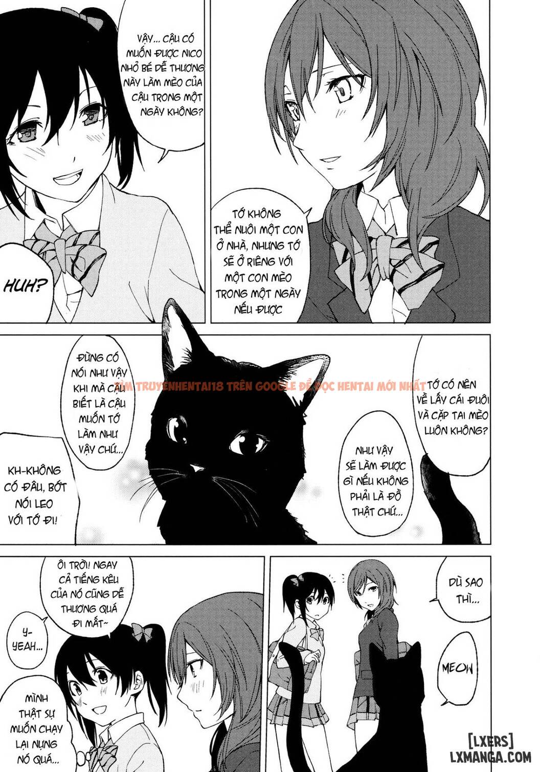 Xem ảnh 4 trong truyện hentai Nico Maki Nyan Nyan Hon - One Shot - hentaitvn.net
