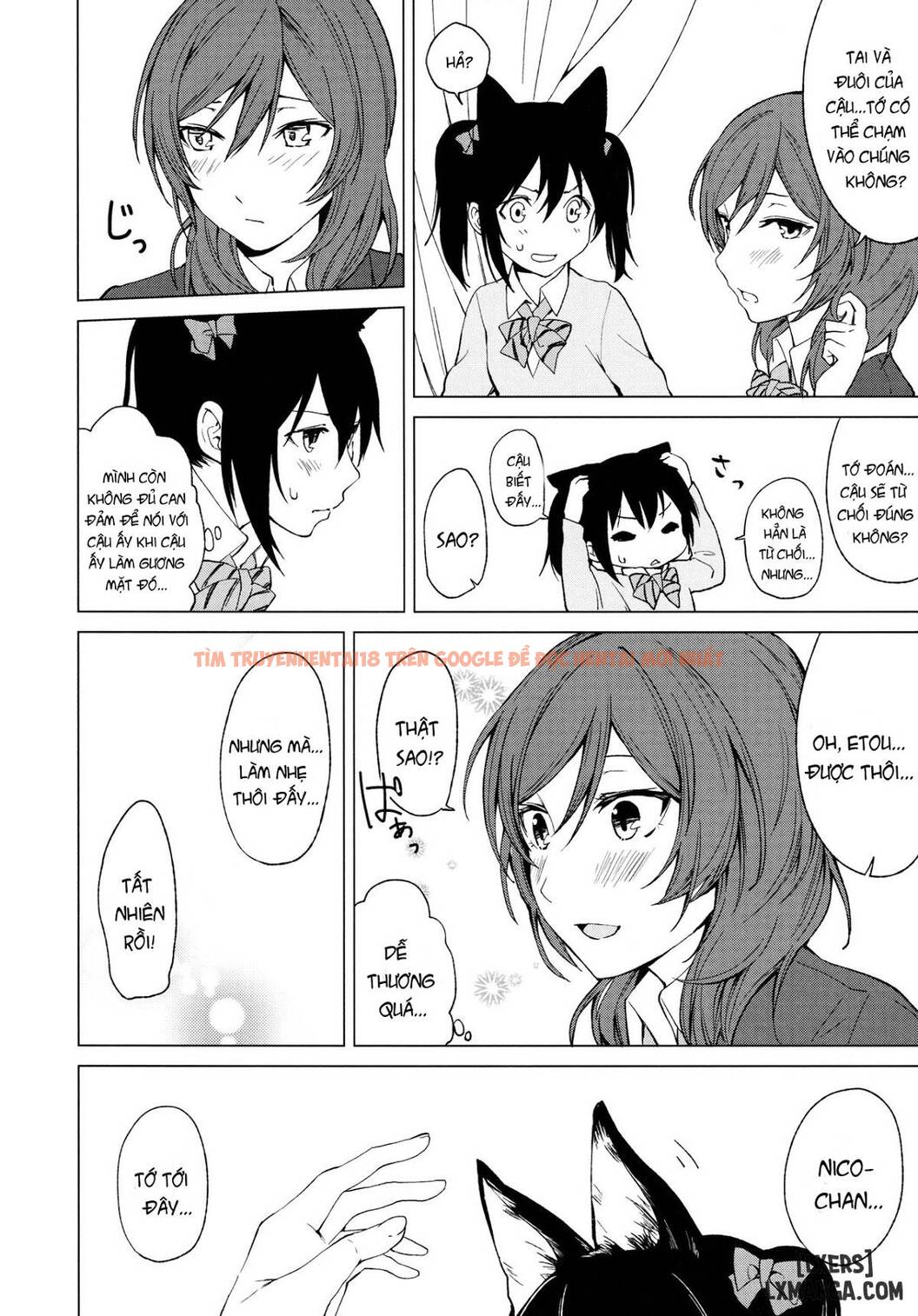 Xem ảnh 7 trong truyện hentai Nico Maki Nyan Nyan Hon - One Shot - hentaitvn.net