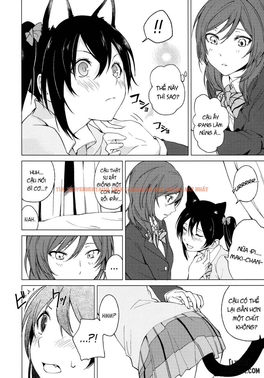 Xem ảnh 9 trong truyện hentai Nico Maki Nyan Nyan Hon - One Shot - hentaitvn.net
