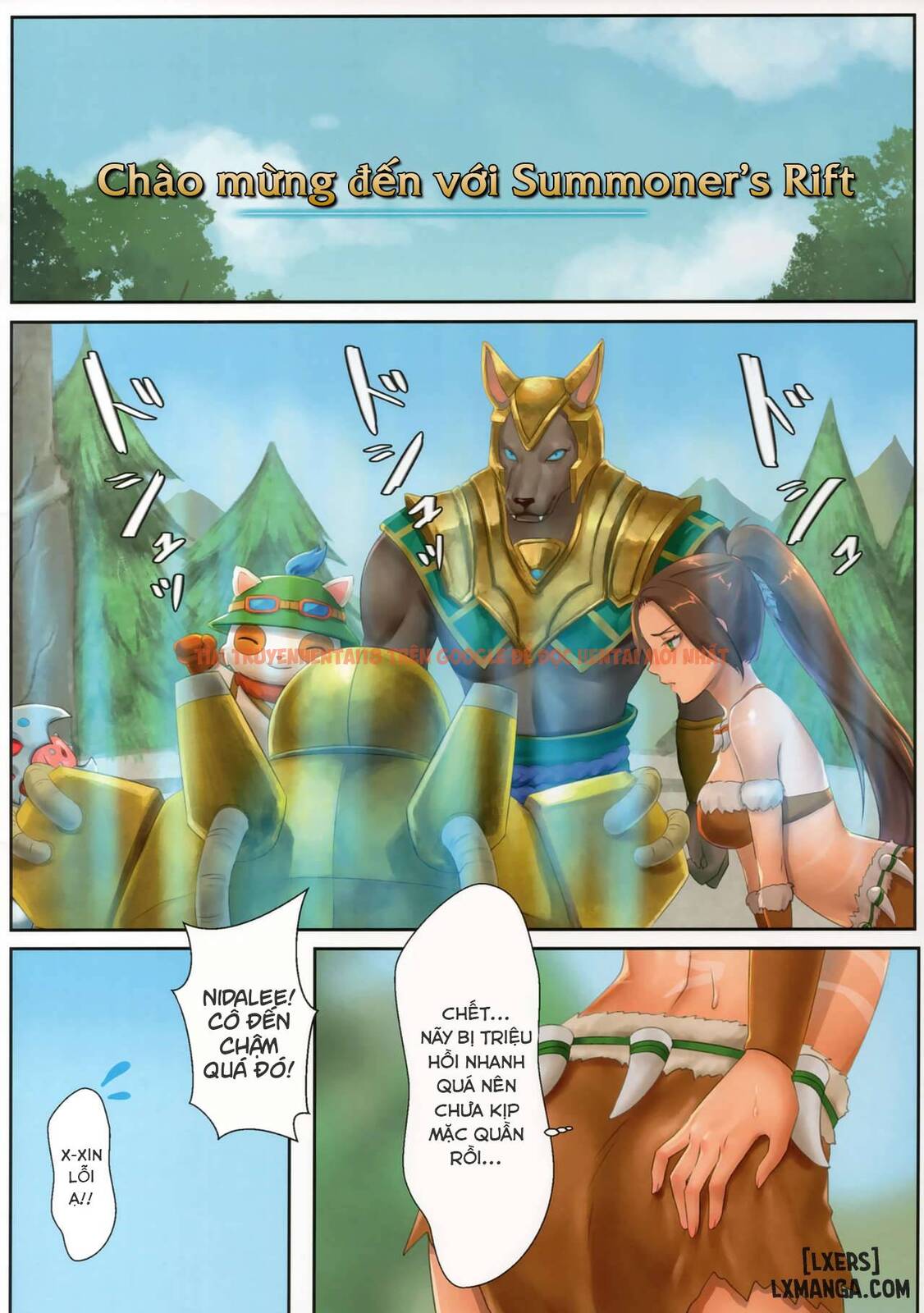 Trang truyện 5 trong truyện tranh Lmht Hentai Nidalee Động Dục - One Shot - lxmanga.org