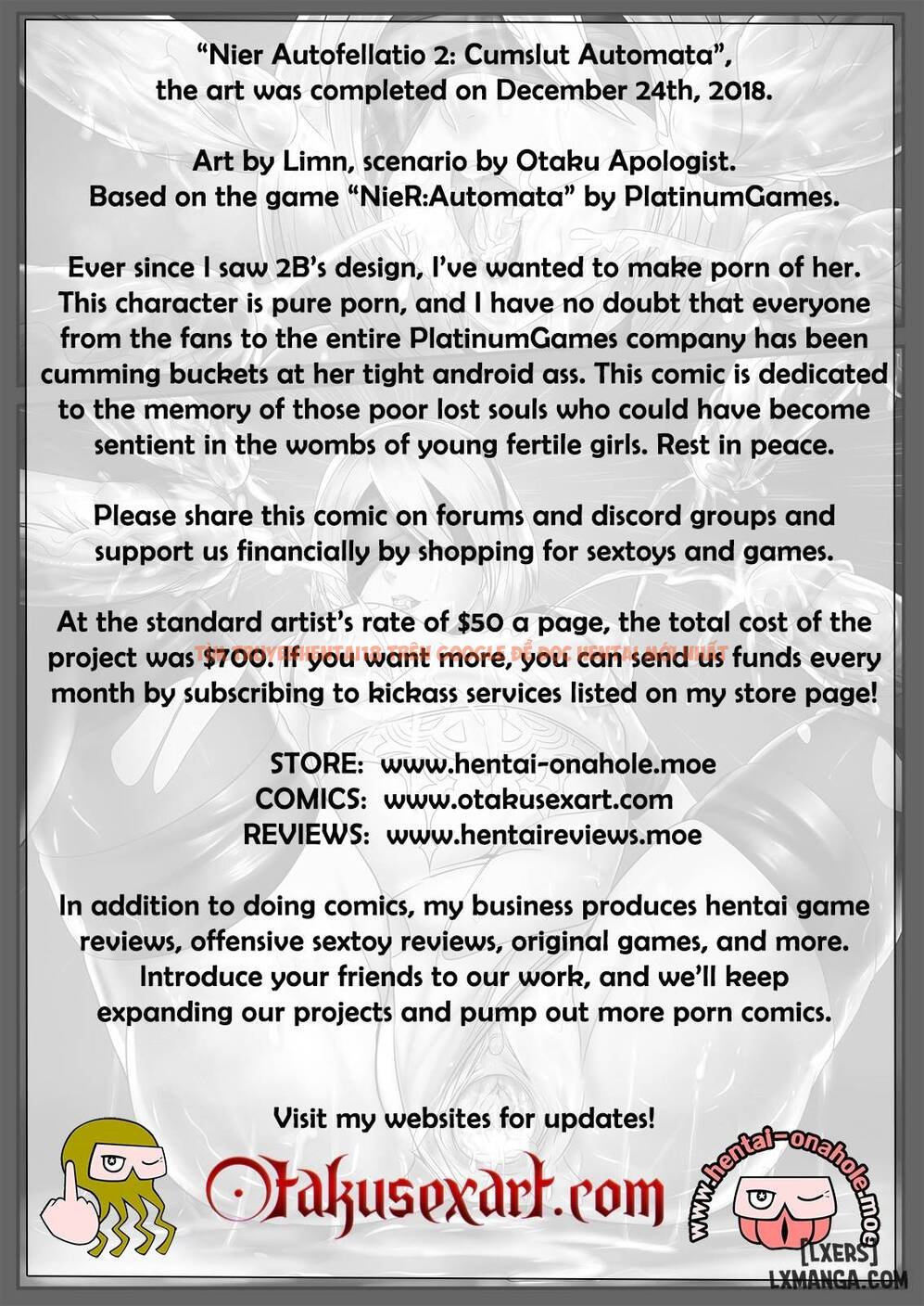 Xem ảnh 15 trong truyện hentai Nier Autofellatio 2 - One Shot - hentaitvn.net
