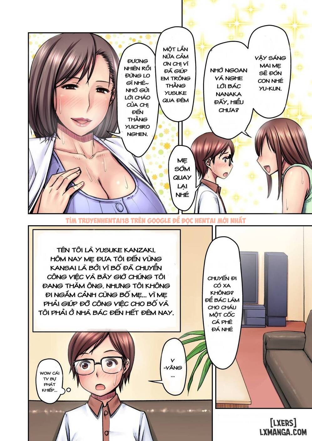 Trang truyện 2 trong truyện tranh Nigate Na Kansai No Obasan Ni Azukerareta Atsui Atsui Natsu No Yoru - One Shot - hentai24h.pro