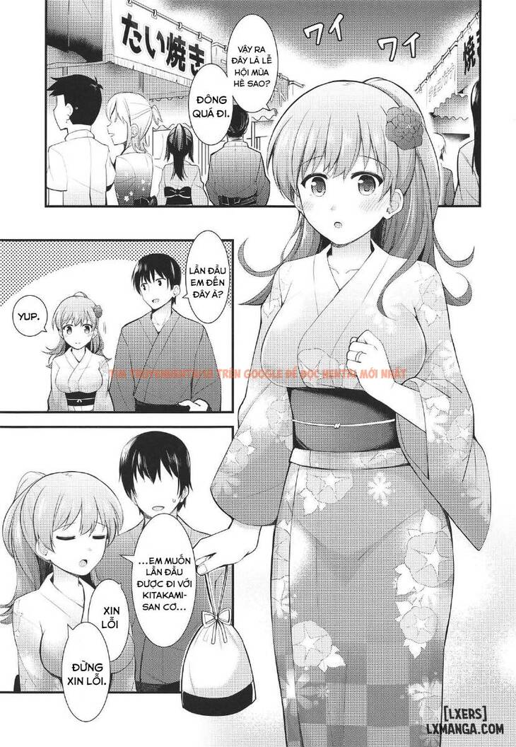 Trang truyện 1 trong truyện tranh Hentai Phá Trinh Người Yêu Vào Đêm Lễ Hội Mùa Hè - One Shot - lxmanga.org