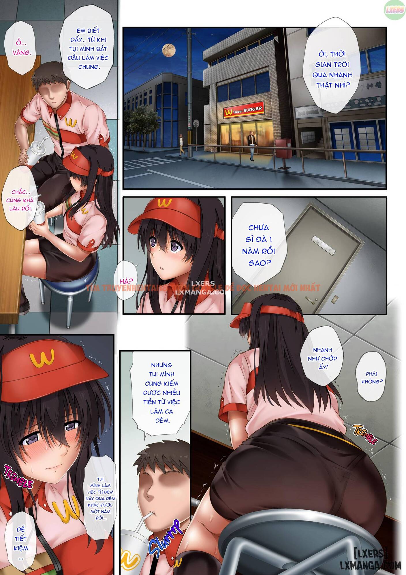 Xem ảnh 1 trong truyện hentai Night Shift Ntr - Chapter 3 END - hentaitvn.net