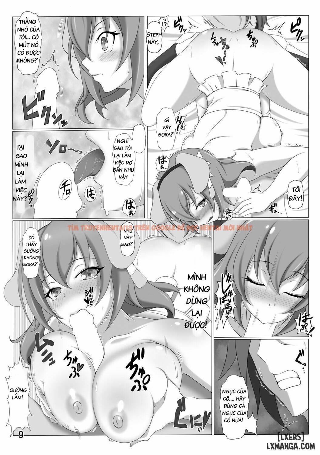 Trang truyện 6 trong truyện tranh No Game No Life Hen - One Shot - truyentvn.net